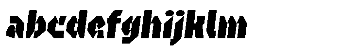 UT Sracotien Oblique Black FONT