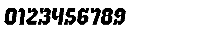 UT Sracotien Oblique Bold Font OTHER CHARS