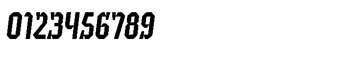 UT Sracotien Oblique Condensed Medium Font OTHER CHARS