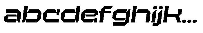 UT Sracotien Oblique Expanded Bold FONT