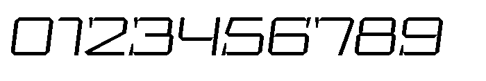 UT Sracotien Oblique Expanded Light Font OTHER CHARS