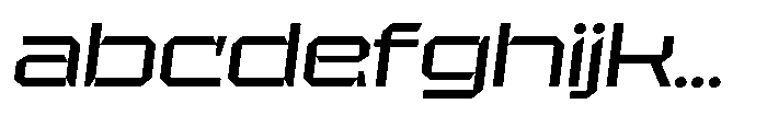 UT Sracotien Oblique Expanded Medium FONT