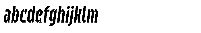 UT Sracotien Oblique Extra Condensed Medium FONT