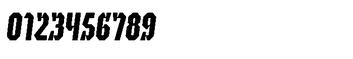 UT Sracotien Oblique Extra Condensed Semi Bold Font OTHER CHARS