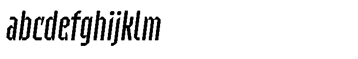 UT Sracotien Oblique Extra Condensed FONT