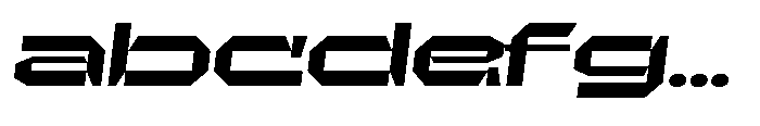 UT Sracotien Oblique Extra Expanded Extra Bold FONT