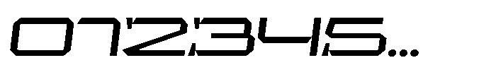 UT Sracotien Oblique Extra Expanded Medium Font OTHER CHARS