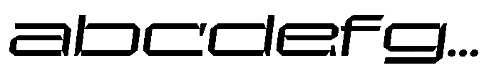 UT Sracotien Oblique Extra Expanded Medium FONT