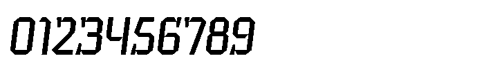 UT Sracotien Oblique Regular Font OTHER CHARS