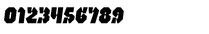 UT Sracotien Oblique Semi Condensed Black Font OTHER CHARS