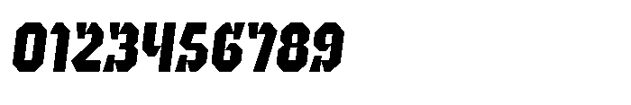 UT Sracotien Oblique Semi Condensed Bold Font OTHER CHARS