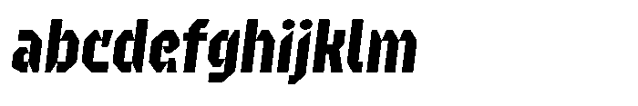 UT Sracotien Oblique Semi Condensed Bold FONT