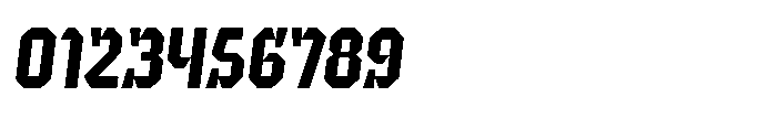 UT Sracotien Oblique Semi Condensed Semi Bold Font OTHER CHARS