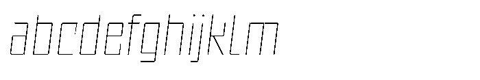 UT Sracotien Oblique Semi Condensed Thin FONT