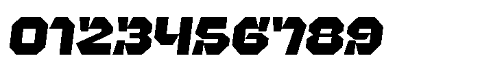 UT Sracotien Oblique Semi Expanded Black Font OTHER CHARS