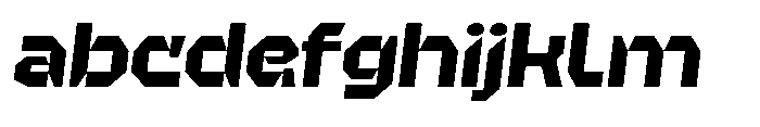 UT Sracotien Oblique Semi Expanded Extra Bold FONT