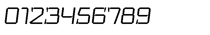 UT Sracotien Oblique Semi Expanded Light Font OTHER CHARS