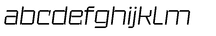 UT Sracotien Oblique Semi Expanded Light FONT