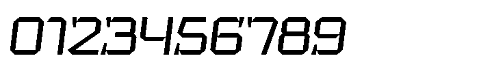 UT Sracotien Oblique Semi Expanded Font OTHER CHARS