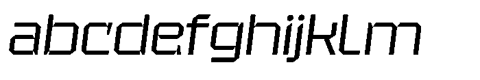 UT Sracotien Oblique Semi Expanded FONT