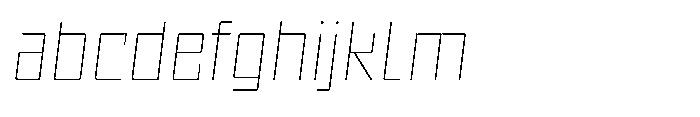 UT Sracotien Oblique Thin FONT