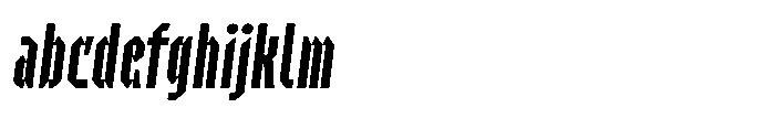 UT Sracotien Oblique Ultra Condensed Medium FONT