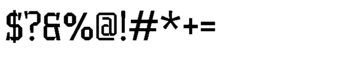 UT Sracotien Regular Font OTHER CHARS
