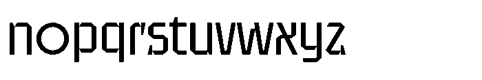 UT Sracotien Regular Font LOWERCASE