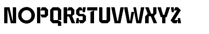 UT Sracotien Semi Bold Font UPPERCASE