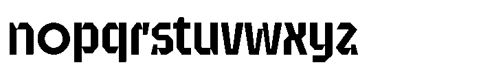 UT Sracotien Semi Bold Font LOWERCASE