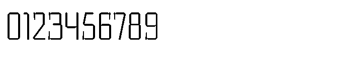 UT Sracotien Semi Condensed Extra Light Font OTHER CHARS