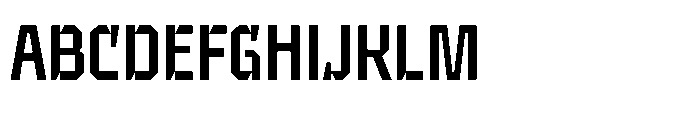UT Sracotien Semi Condensed Medium Font UPPERCASE