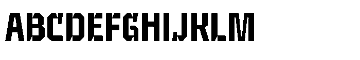 UT Sracotien Semi Condensed Semi Bold Font UPPERCASE