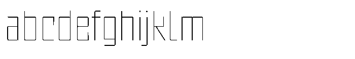 UT Sracotien Semi Condensed Thin FONT