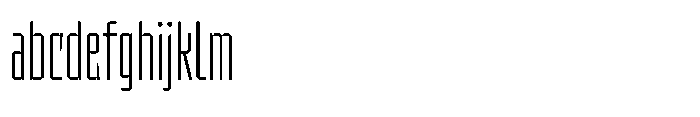 UT Sracotien Ultra Condensed Extra Light FONT
