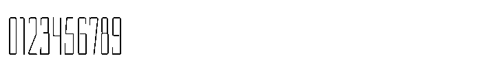 UT Sracotien Ultra Condensed Thin Font OTHER CHARS