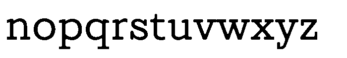 UT Symbold Rounded Font LOWERCASE