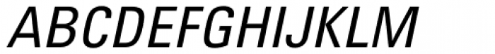 Utah WGL Condensed Italic Font UPPERCASE