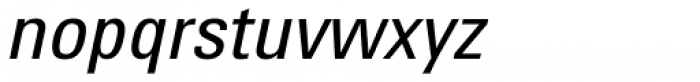 Utah WGL Condensed Italic Font LOWERCASE