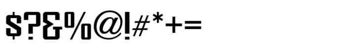 Utica Regular JNL Font OTHER CHARS