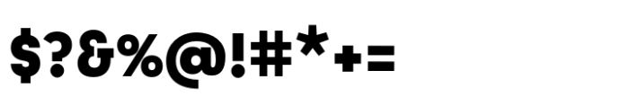 Utily Sans Black Font OTHER CHARS