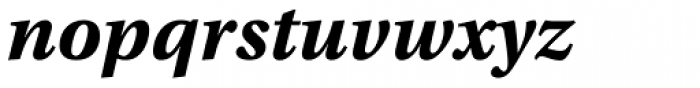 Utopia Caption Bold Italic Font LOWERCASE