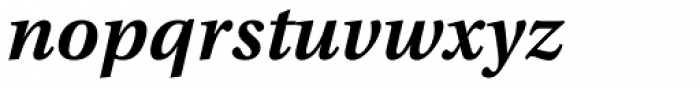 Utopia Caption SemiBold Italic Font LOWERCASE