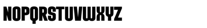Uturna Black Font UPPERCASE