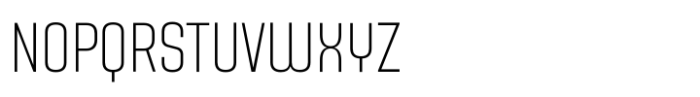 Uturna Extra Light Font UPPERCASE