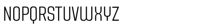 Uturna Light Font UPPERCASE