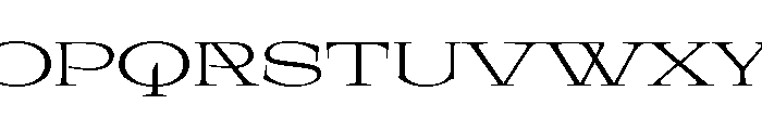 UTOPIATRIAL Font UPPERCASE