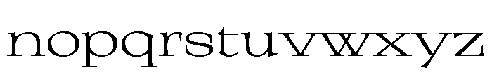 UTOPIATRIAL Font LOWERCASE
