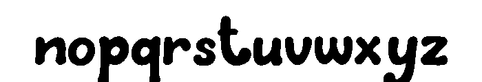 Uvaia Font LOWERCASE