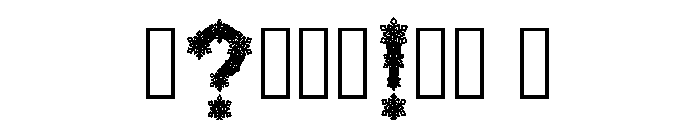 Uvric Regular Font OTHER CHARS